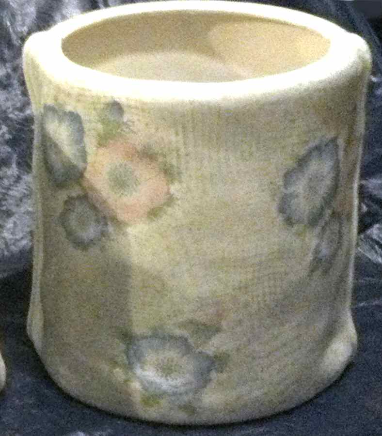 Provence (Pink and Blue Flowers) Extra Large Canister No Lid by Fitz & Floyd-1