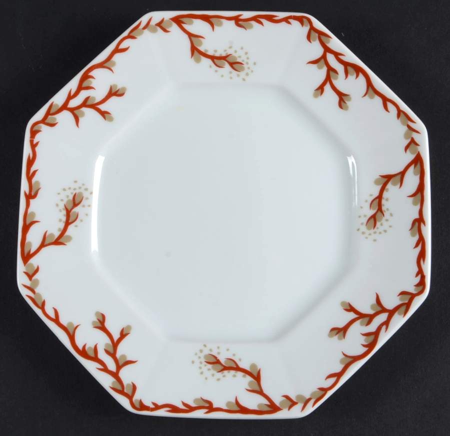 Pussy Willow Bread & Butter Plate by Fitz & Floyd-1