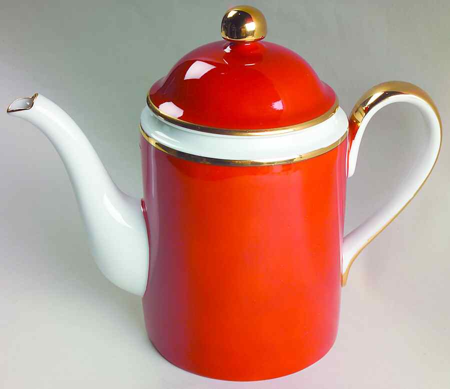 Ramses Coffee Pot & Lid by Fitz & Floyd-1