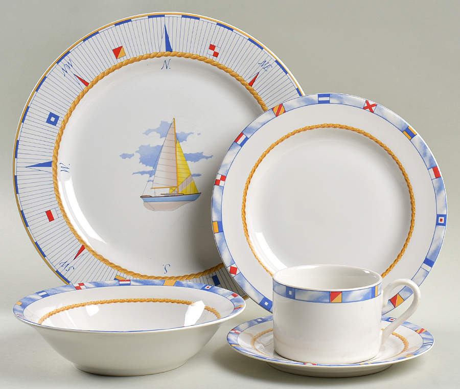 Regatta 5 Piece Place Setting by Fitz & Floyd-1