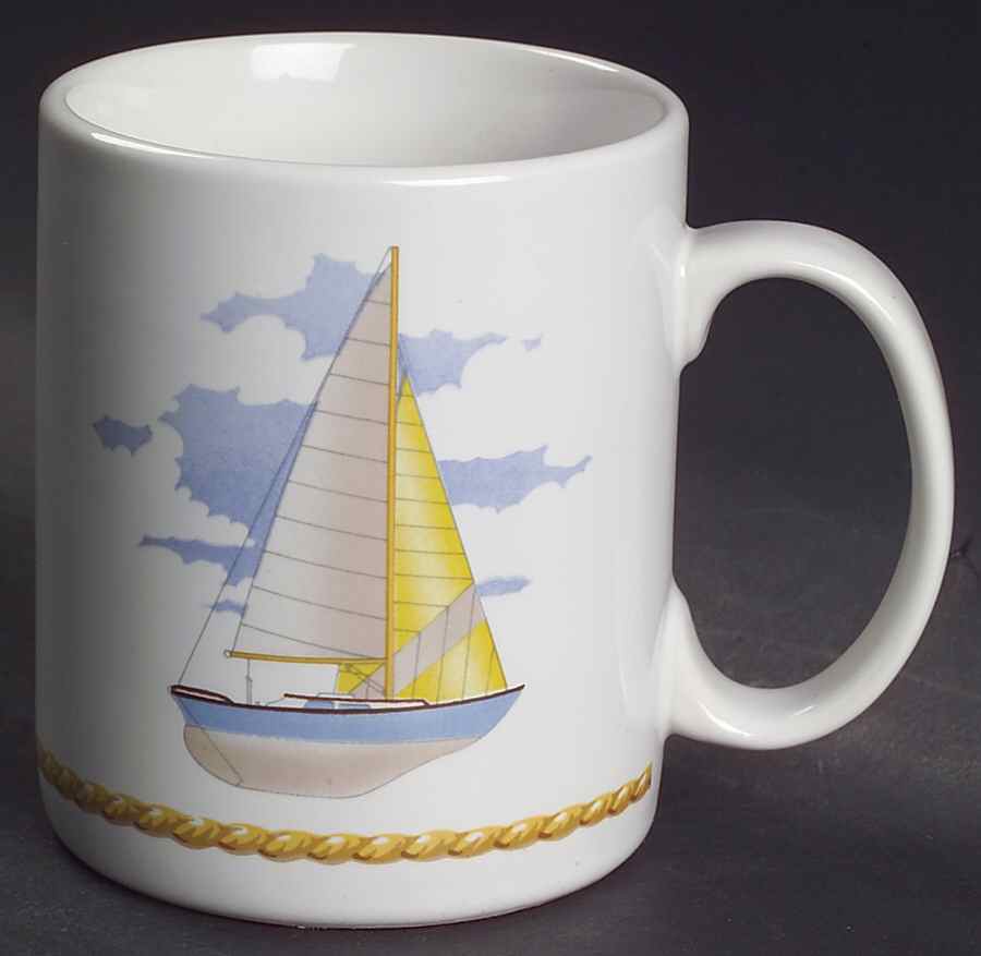 Regatta Mug by Fitz & Floyd-1