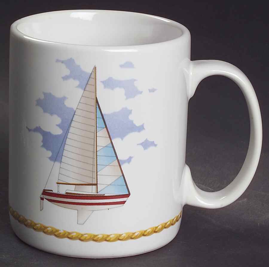 Regatta Mug by Fitz & Floyd-1