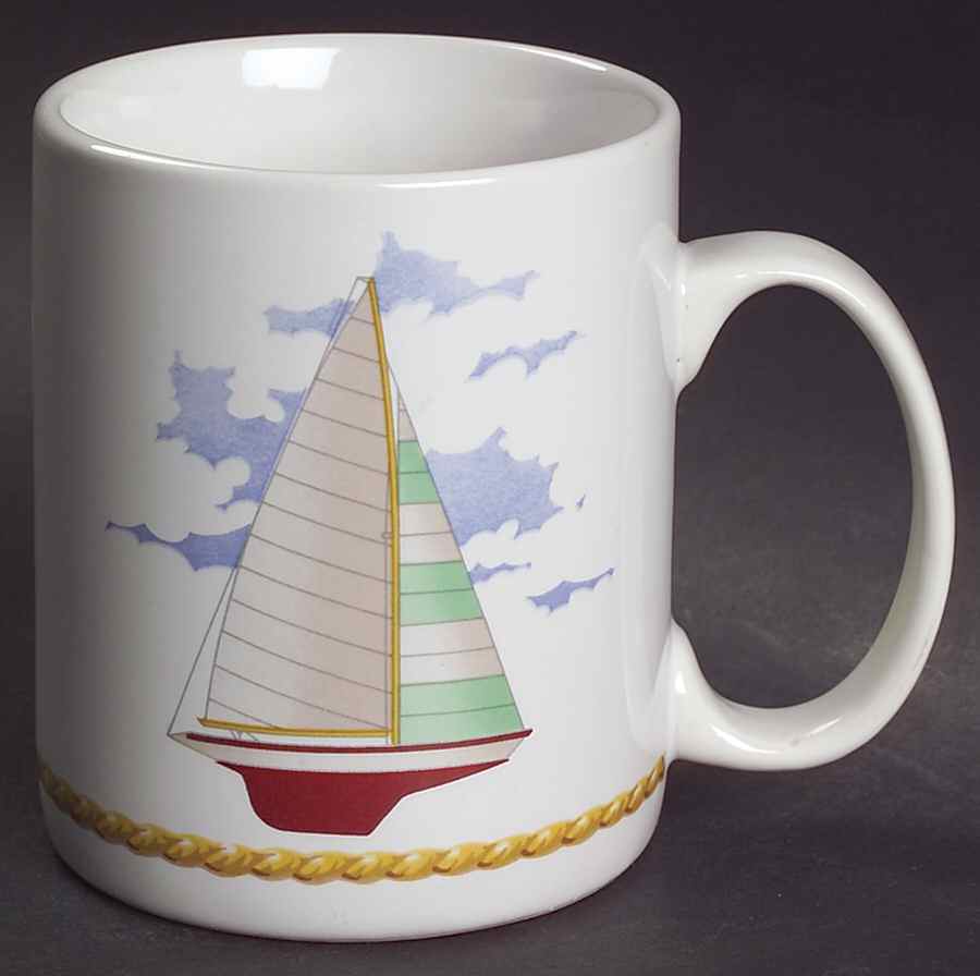 Regatta Mug by Fitz and Floyd-1