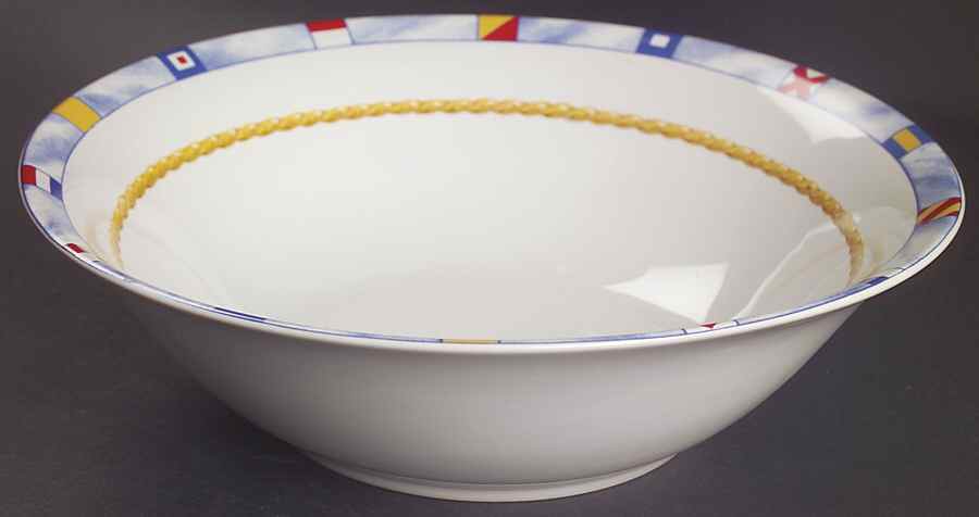 Regatta 9" Round Vegetable Bowl by Fitz & Floyd-1