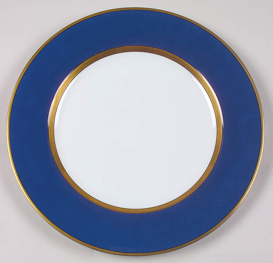 Renaissance Cerulean Blue (Japan) Service Plate (Charger) by Fitz & Floyd-1