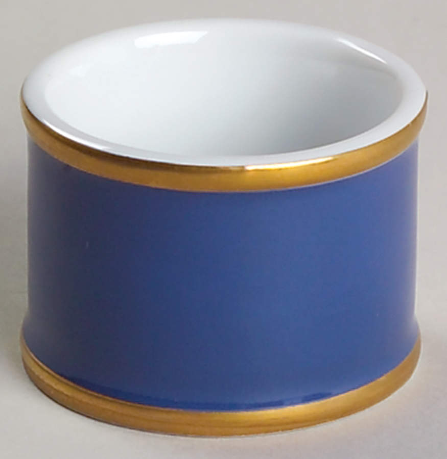 Renaissance Cerulean Blue (Japan) Napkin Ring by Fitz & Floyd-1