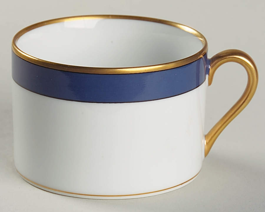 Renaissance Cerulean Blue (Japan) Flat Cup by Fitz & Floyd-1