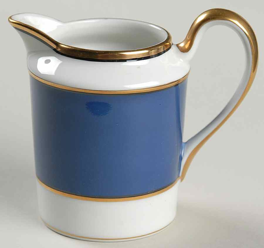 Renaissance Cerulean Blue (Japan) Creamer by Fitz & Floyd-1