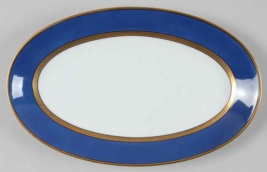 Renaissance Cerulean Blue (Japan) Relish/Gravy Underplate by Fitz & Floyd-1