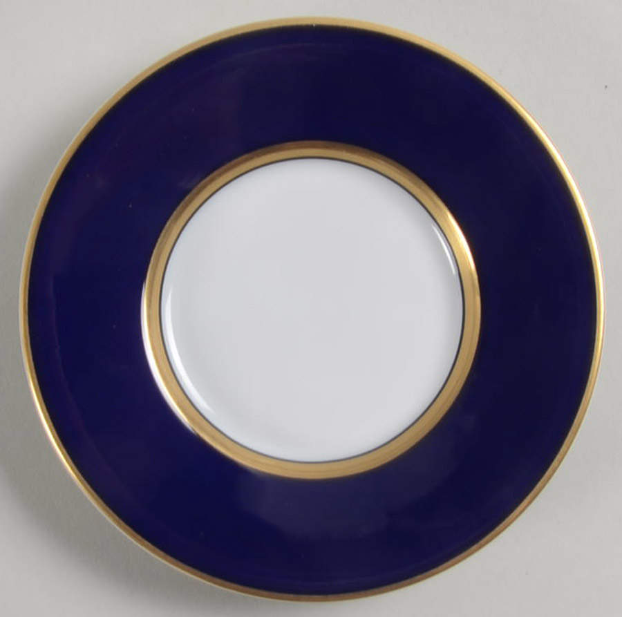 Renaissance Cobalt Blue (Japan) Saucer for Demitasse Cup by Fitz & Floyd-1