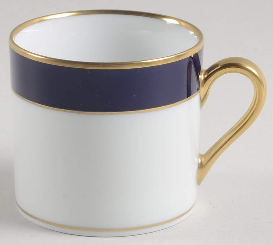 Renaissance Cobalt Blue (Japan) Flat Demitasse Cup by Fitz & Floyd-1