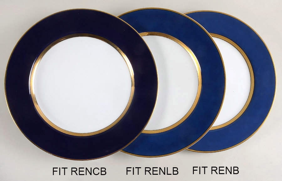 Renaissance Cobalt Blue (Japan) Dinner Plate by Fitz & Floyd-1