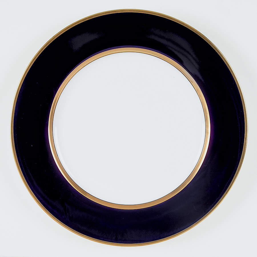 Renaissance Cobalt Blue (Japan) Service Plate (Charger) by Fitz & Floyd-1