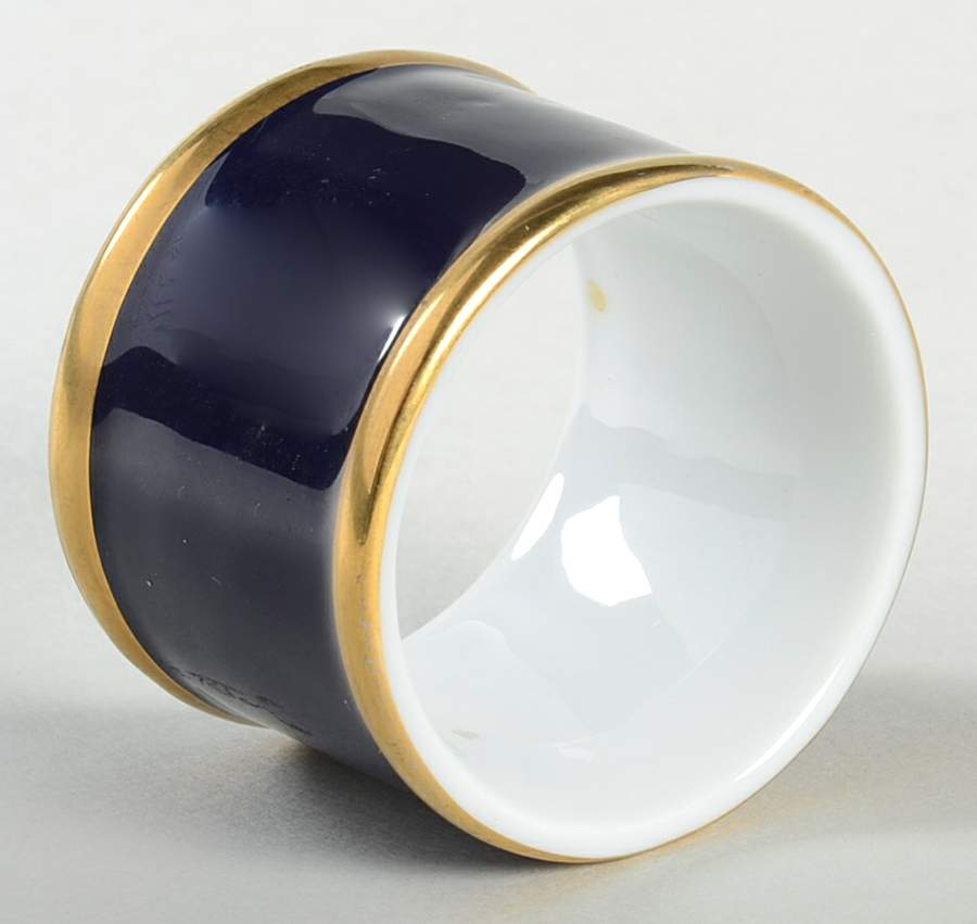 Renaissance Cobalt Blue (Japan) Napkin Ring by Fitz & Floyd-1