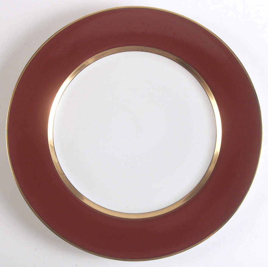 Renaissance Cinnabar Service Plate (Charger) by Fitz & Floyd-1