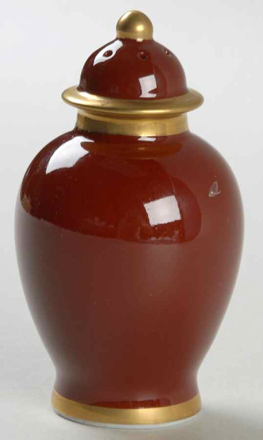 Renaissance Cinnabar Pepper Shaker by Fitz & Floyd-1