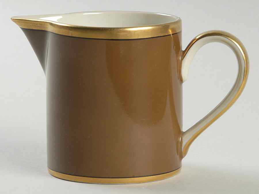 Renaissance Cognac (Medium Brown) Creamer by Fitz & Floyd-1
