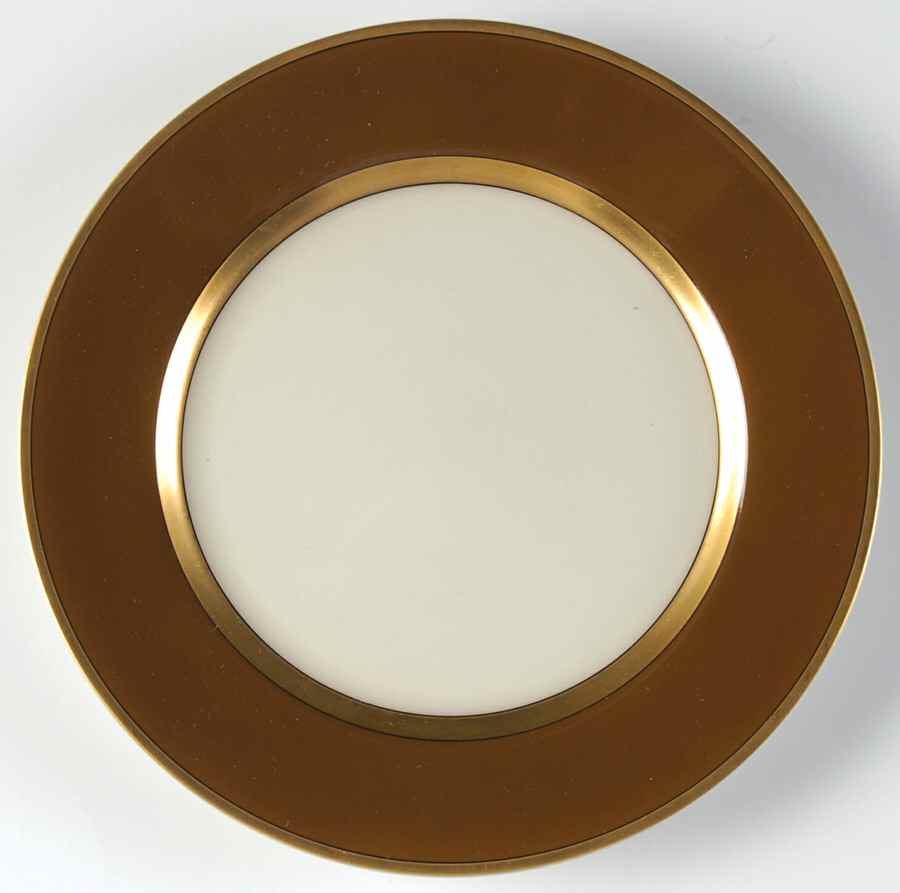 Renaissance Cognac (Medium Brown) Bread & Butter Plate by Fitz & Floyd-1