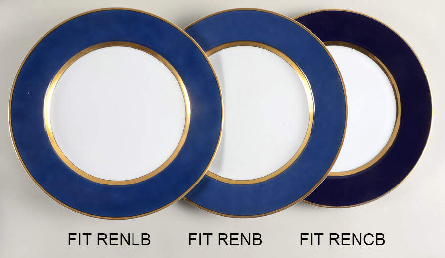 Renaissance Lapis Blue Dinner Plate by Fitz and Floyd-1