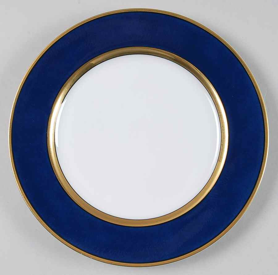 Renaissance Lapis Blue Salad Plate by Fitz and Floyd-1
