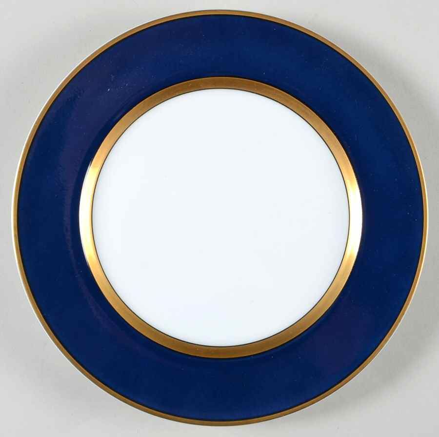Renaissance Lapis Blue Bread & Butter Plate by Fitz and Floyd-1
