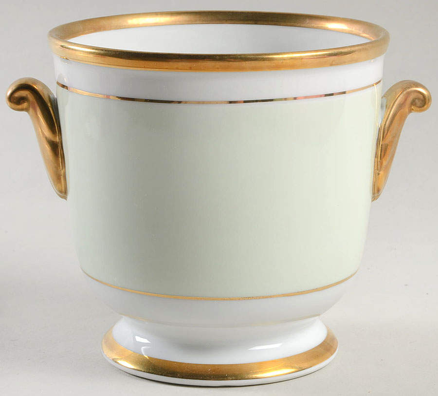 Renaissance Mint Green 5" Cachepot by Fitz & Floyd-1