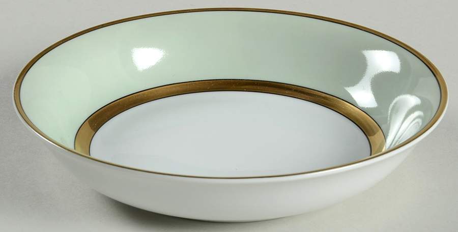 Renaissance Mint Green Fruit/Dessert (Sauce) Bowl by Fitz & Floyd-1