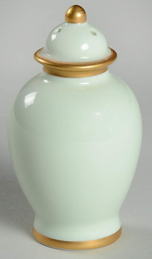 Renaissance Mint Green Salt Shaker by Fitz & Floyd-1