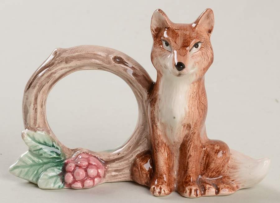 Reynard Napkin Ring by Fitz and Floyd-1