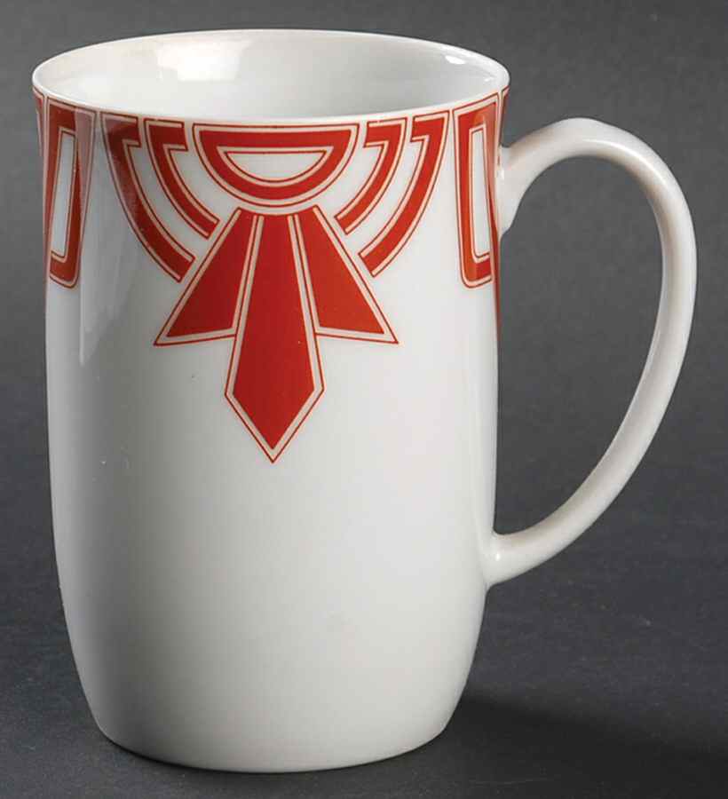 The Ritz Red Terra Cotta Mug by Fitz & Floyd-1