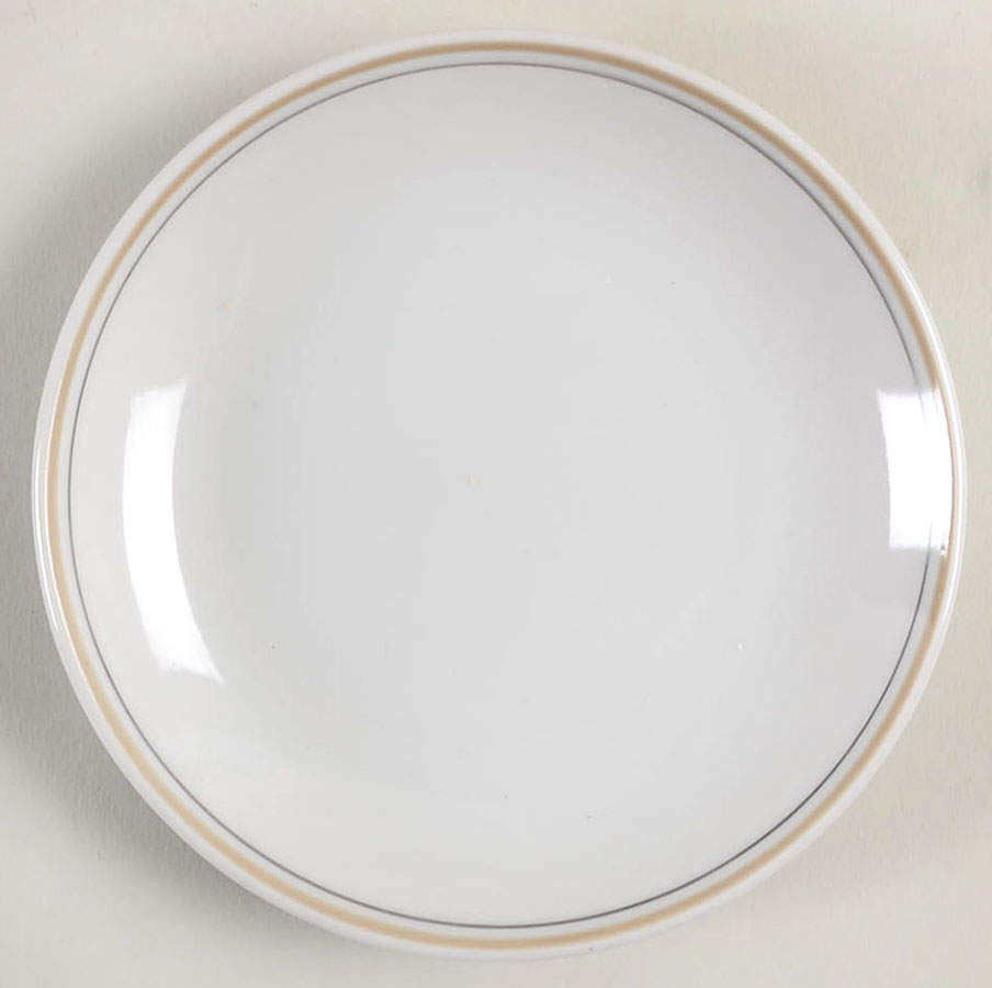 The Ritz Taupe Underplate for 3" Flower Pot by Fitz & Floyd-1