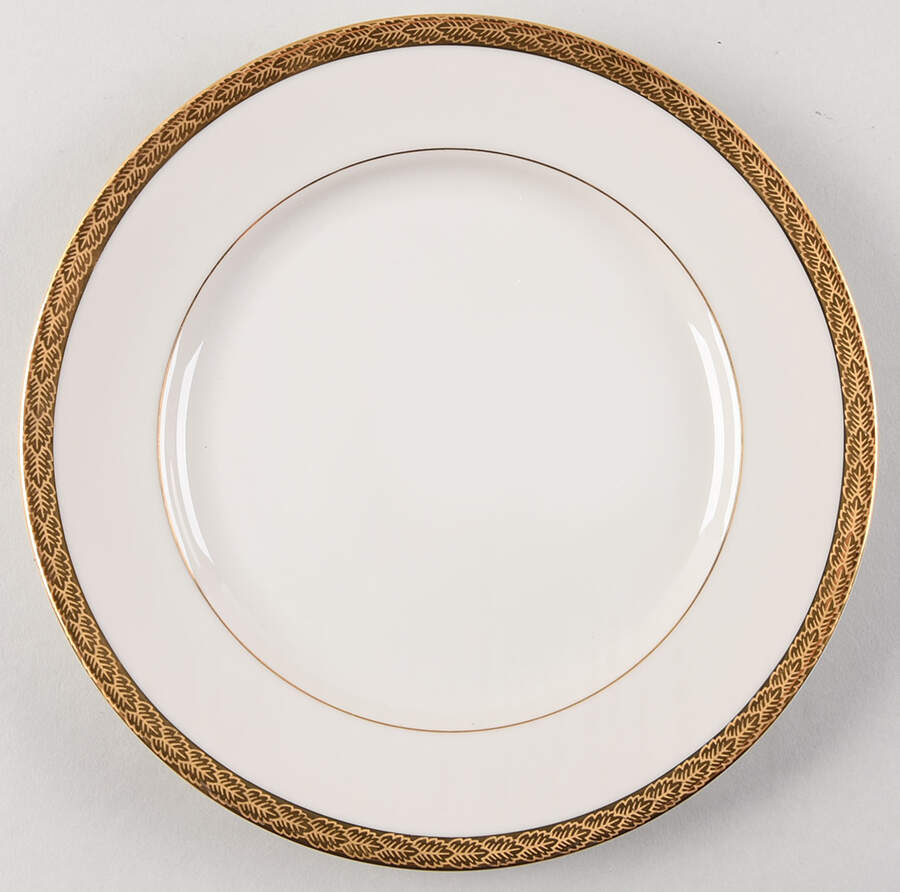 Roanoke (Gold) Salad Plate by Fitz & Floyd-1