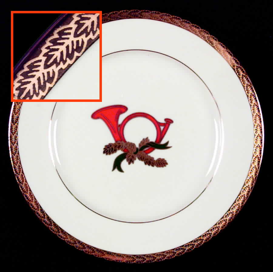Roanoke (Gold) Accent Salad Plate by Fitz & Floyd-1