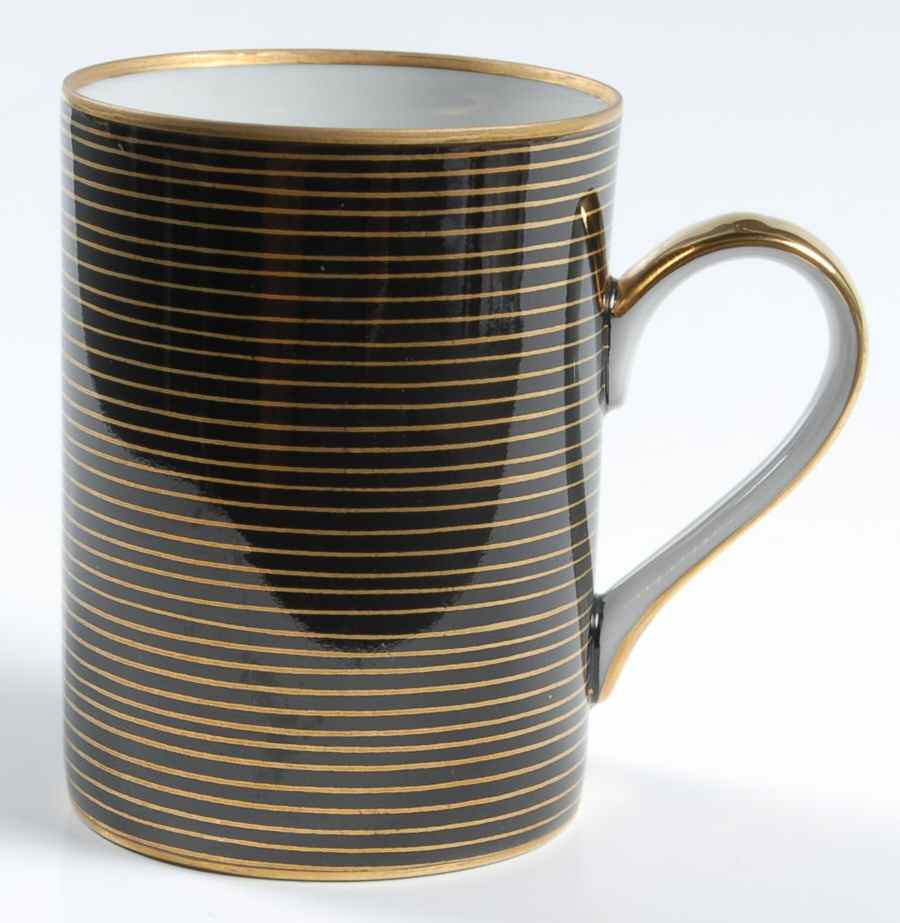 Rondelle Black Mug by Fitz & Floyd-1