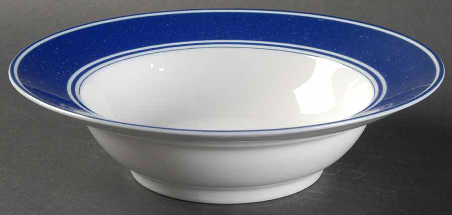 Rondelet Blue Rim Cereal Bowl by Fitz & Floyd-1