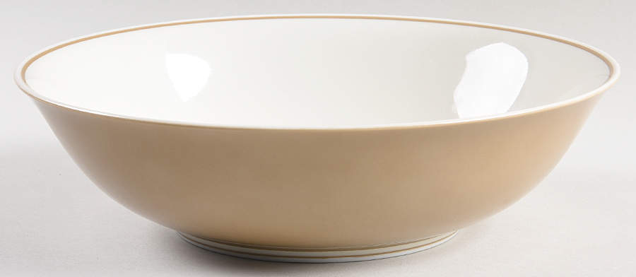 Rondelet Fawn Brown 9" Round Vegetable Bowl by Fitz & Floyd-1