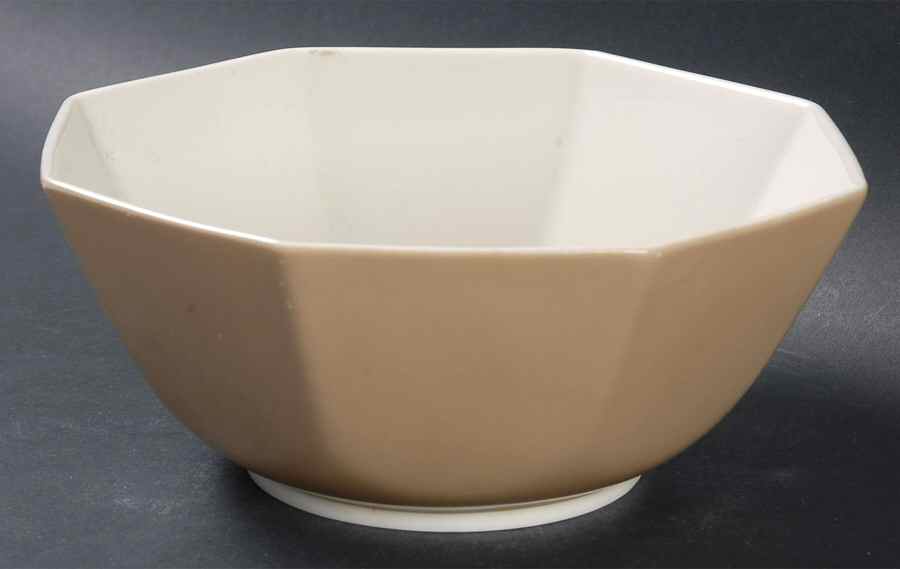 Rondelet Fawn Brown 6" Octagonal Vegetable Bowl by Fitz & Floyd-1