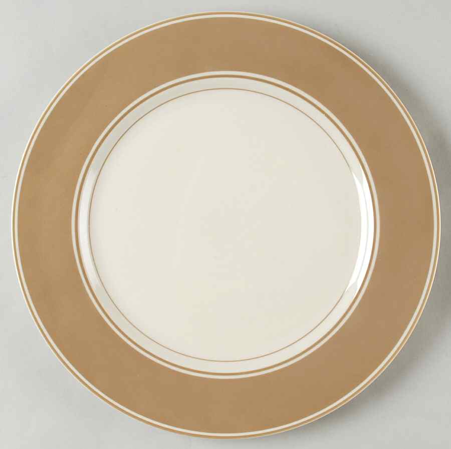 Rondelet Fawn Brown Dinner Plate by Fitz & Floyd-1