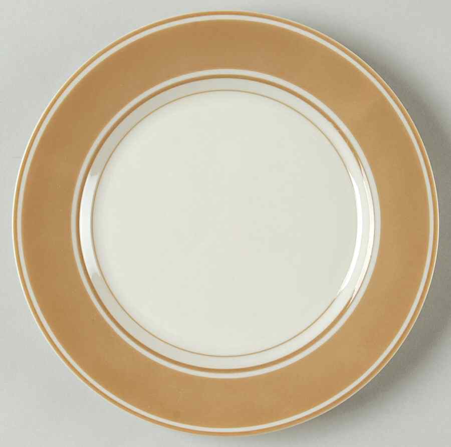 Rondelet Fawn Brown Bread & Butter Plate by Fitz & Floyd-1