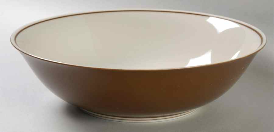Rondelet Cognac 9" Round Vegetable Bowl by Fitz & Floyd-1
