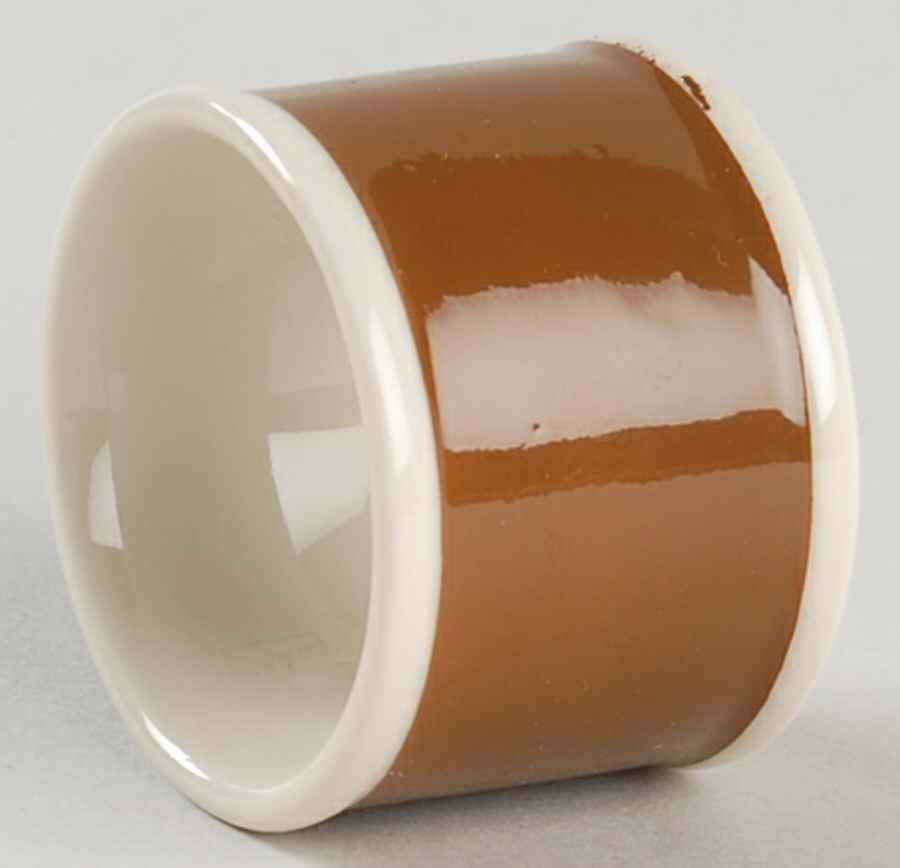 Rondelet Cognac Napkin Ring by Fitz & Floyd-1