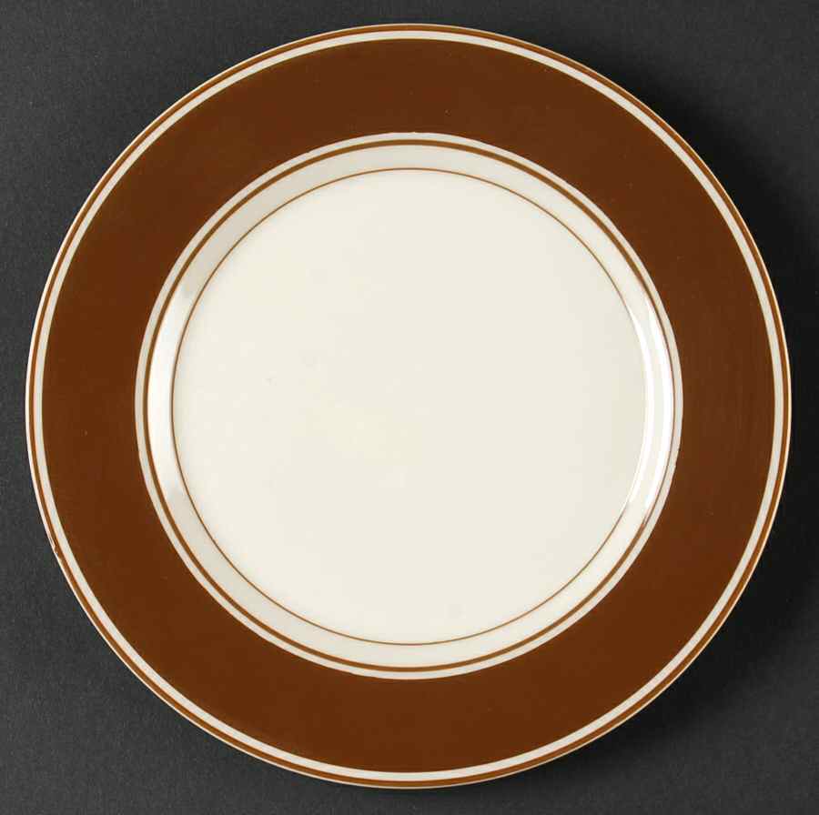 Rondelet Cognac Bread & Butter Plate by Fitz & Floyd-1