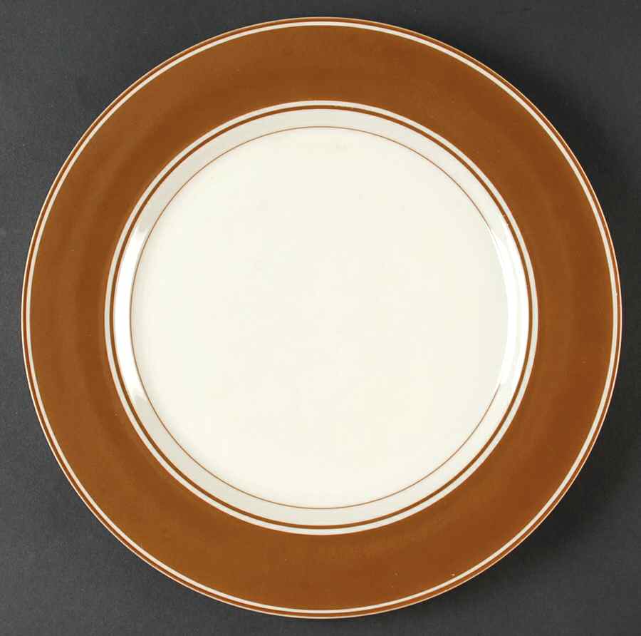 Rondelet Cognac Dinner Plate by Fitz & Floyd-1