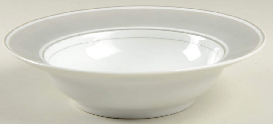 Rondelet Grey Rim Cereal Bowl by Fitz & Floyd-1