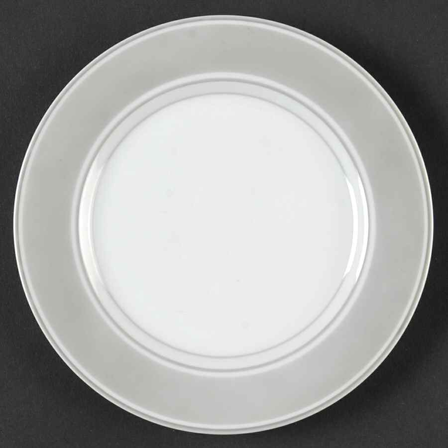 Rondelet Grey Bread & Butter Plate by Fitz & Floyd-1