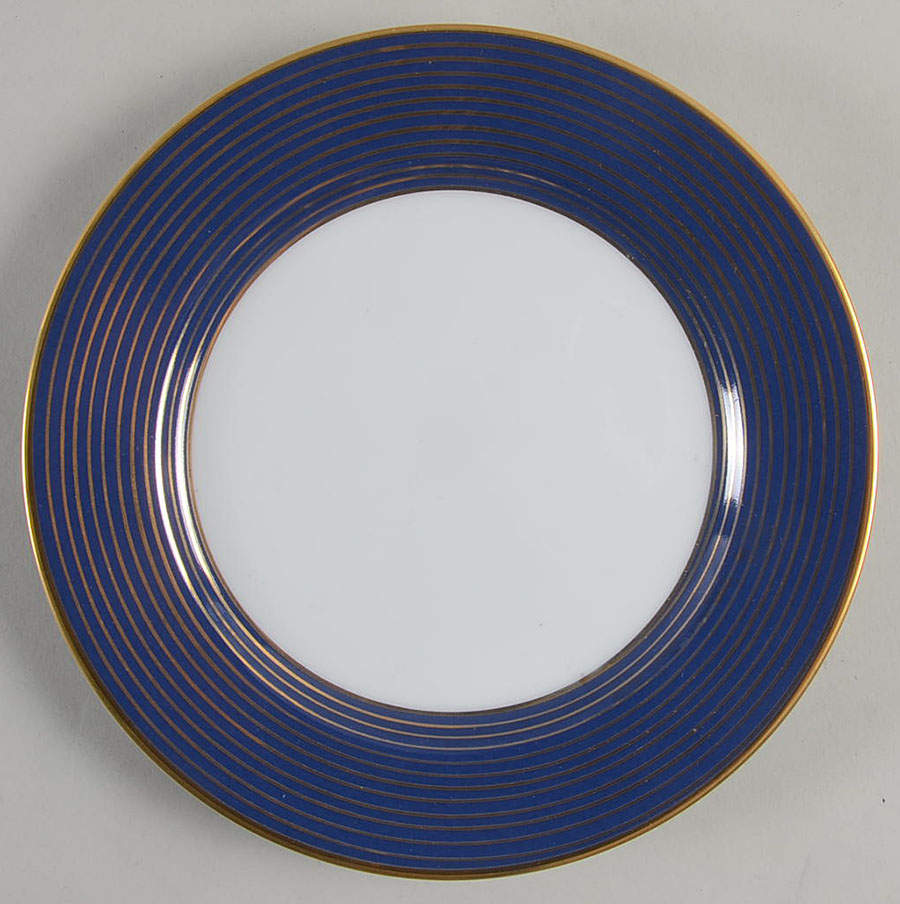 Rondelle Lapis Blue Bread & Butter Plate by Fitz & Floyd-1