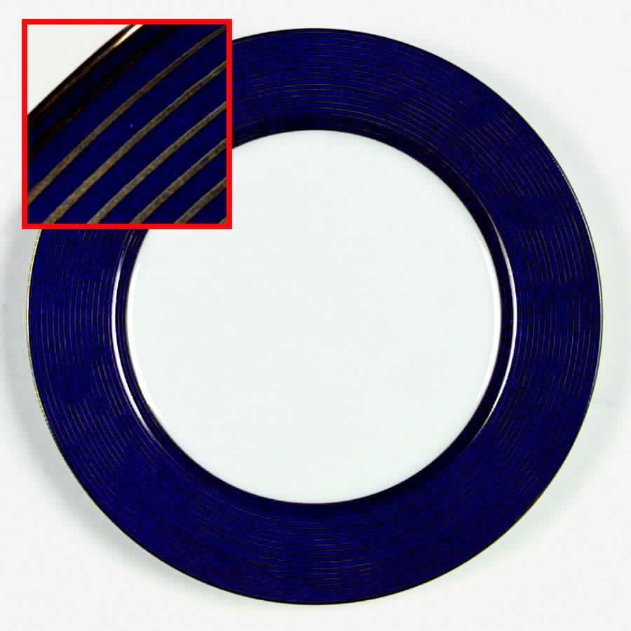 Rondelle Lapis Blue Dinner Plate by Fitz & Floyd-1