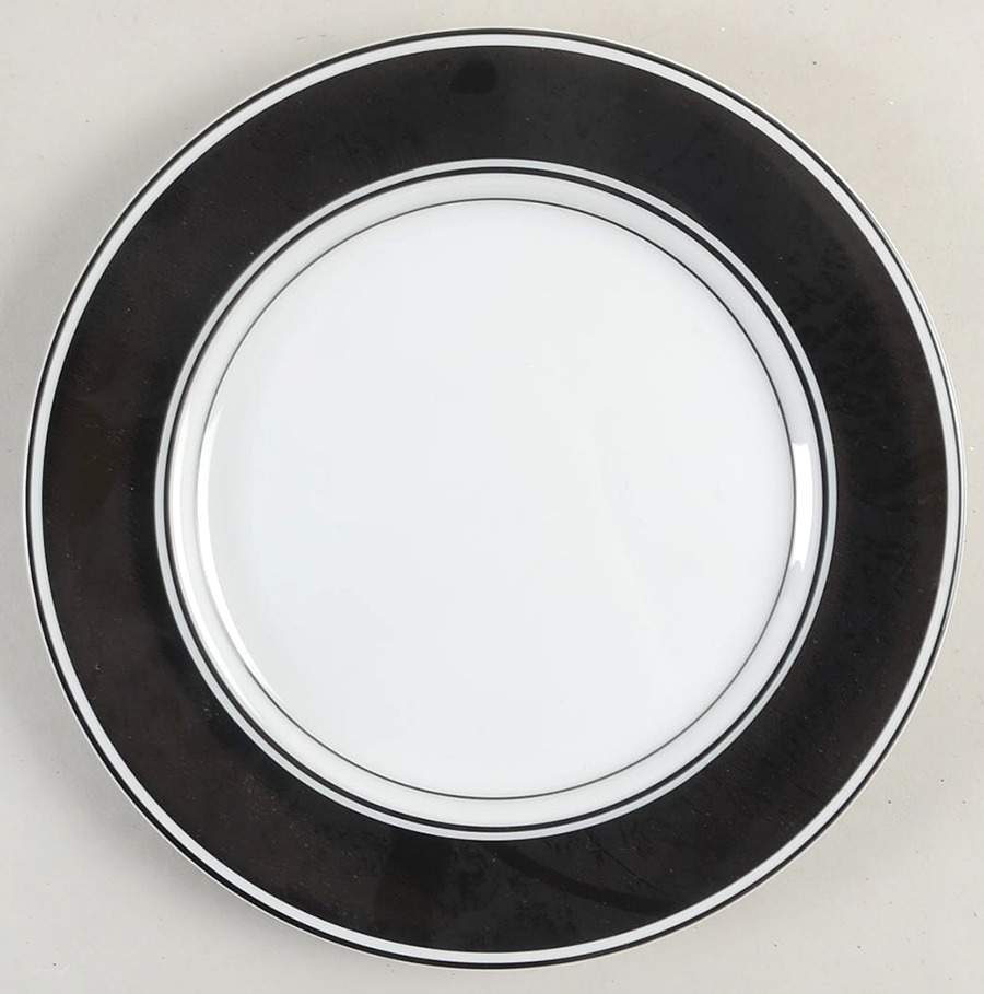 Rondelet Noir Salad Plate by Fitz & Floyd-1