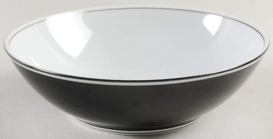 Rondelet Noir Coupe Cereal Bowl by Fitz & Floyd-1