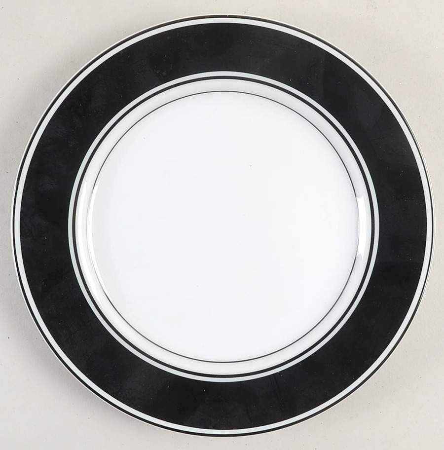 Rondelet Noir Bread & Butter Plate by Fitz & Floyd-1